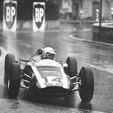 John Surtees i Monaco med en Cooper